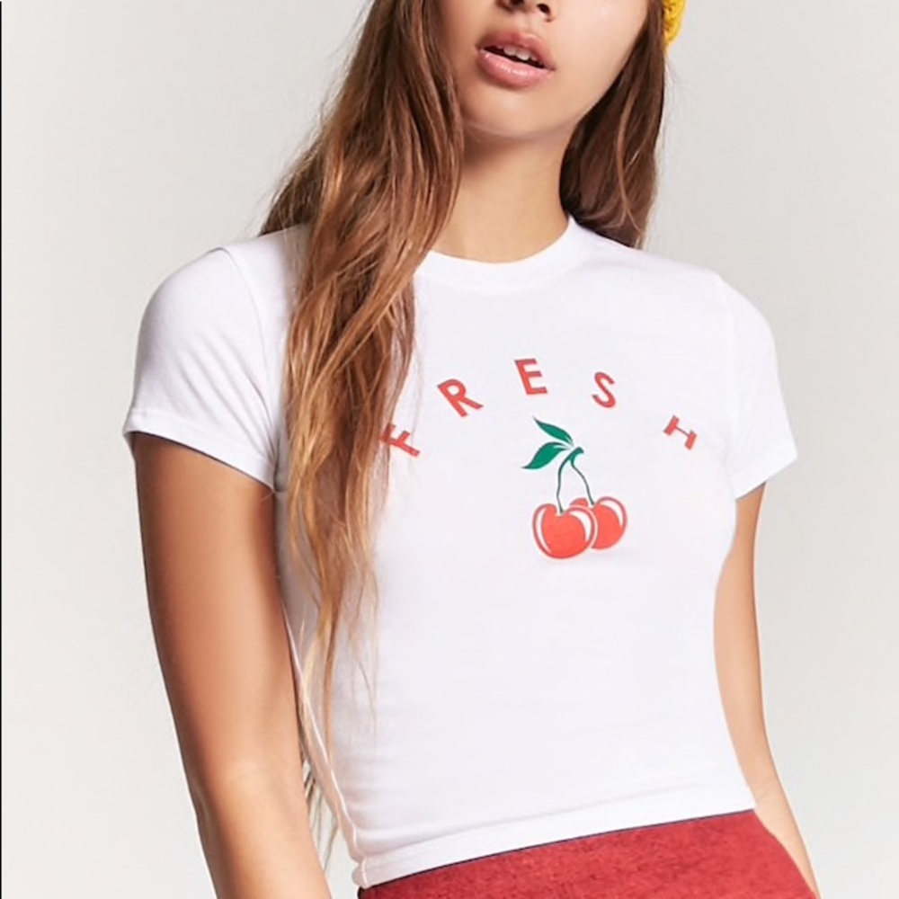 Cherry Crop Top
